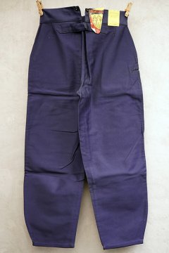 1940's-1950's blue moleskin work trousers 