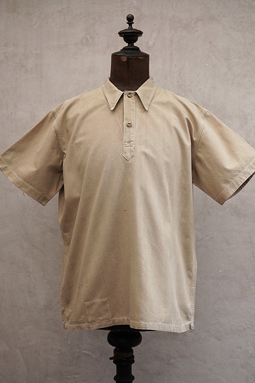cir.1930's French Military S/SL shirt - フレンチ・ヴィンテージ ...