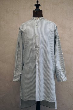 1930's striped cotton shirt dead stock