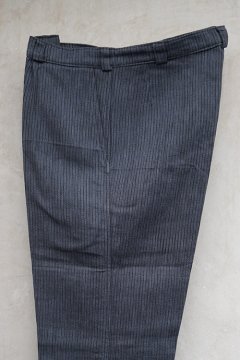 mid 20th c. gray pique work trousers dead stock