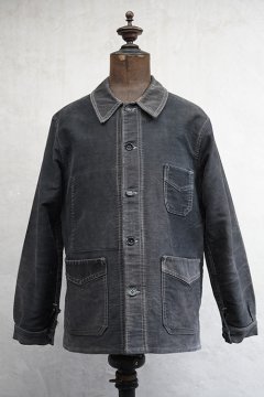cir.1940's black moleskin jacket