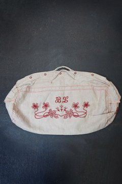 early 20th c. linen bag 