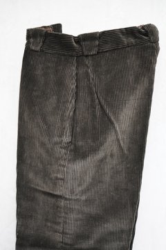 1940's dark brown corduroy trousers 