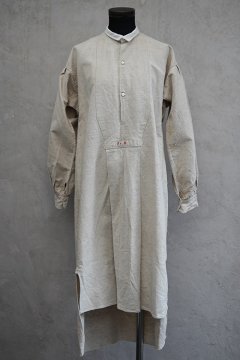 early 20th c. linen × hemp shirt