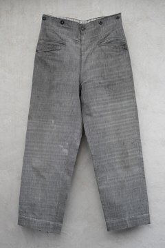 1910's-1930's gray work trousers