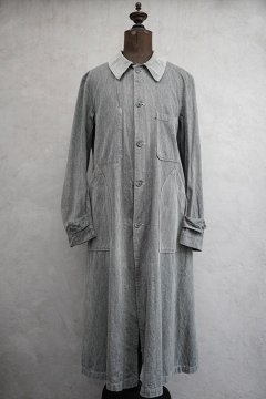 cir.1930's-1940's salt&pepper cotton atelier coat