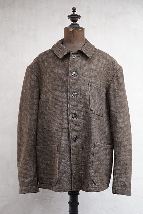 1940's-1950's brown wool work jacket 