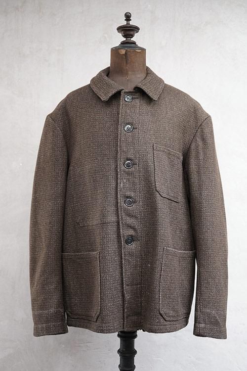 1940's French wool work jacket着丈72cm