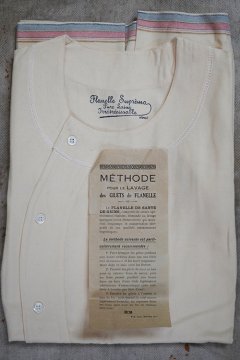 cir.1940's flannel gilet dead stock