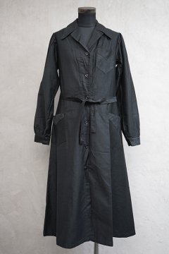 cir.1940's black work coat dead stock