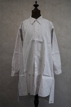 1930's-1940's striped cotton shirt 