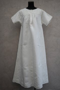 early 20th c. linen S/SL dress