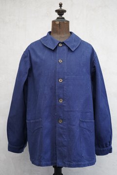 1930's blue cotton work jacket 