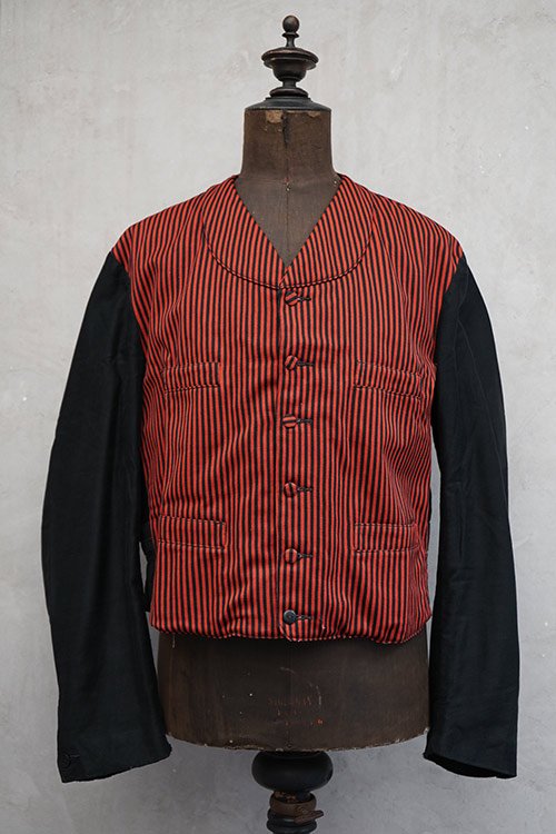 約38〜39cm1930's French servant jacket サーヴァントジャケット