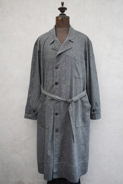 cir.1940's salt&pepper cotton atelier coat
