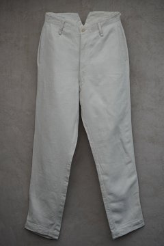 early 20th c. white linen trousers