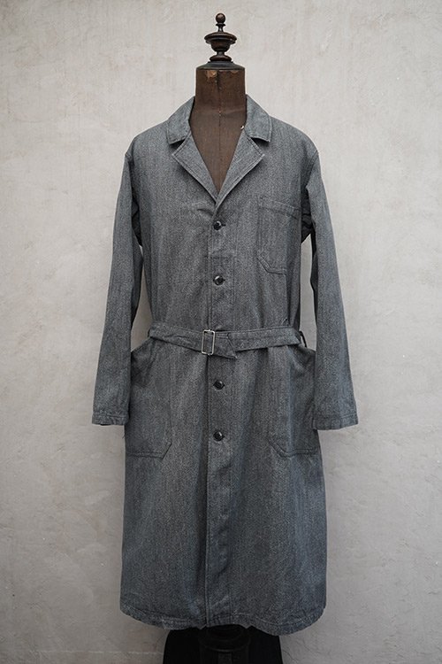 1940's-1950's salt\u0026pepper atelier coat肩幅約50cm