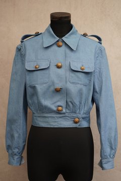 ~1940's blue cotton jacket 