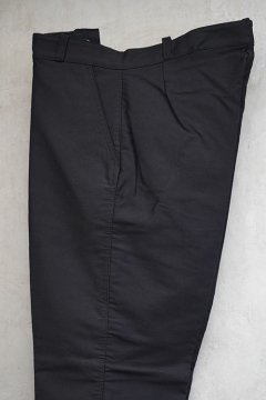 mid 20th c. black moleskin work trousers dead stock