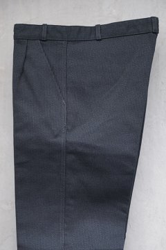 1950's-1960's dark gray pique work trousers dead stock 46