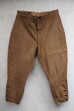 ~1940's brown cotton jodhpurs 