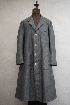 cir.1930's striped Chambray work coat