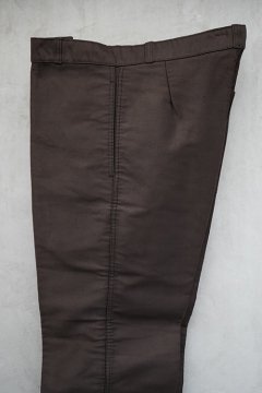 mid 20th c. brown moleskin work trousers 