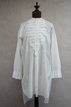 cir.1930's white cotton shirt 
