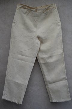 1930's marine nationale linen sailor pants
