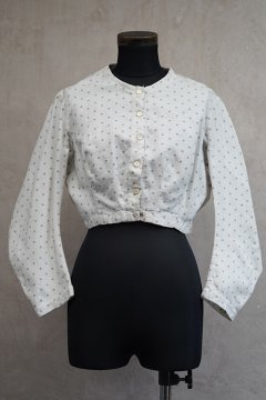 19th c. printed blouse/bodice