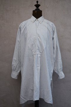 ~1930's indigo striped cotton shirt 