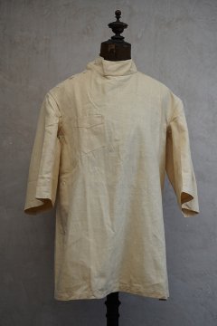 cir.1940's French military linen S/SL medical top 