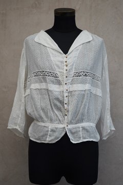 1910's-1920's dots blouse