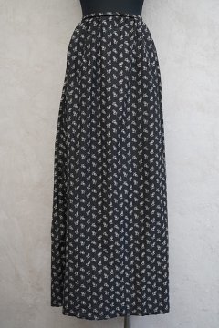 ~early 20th c. printed long skirt