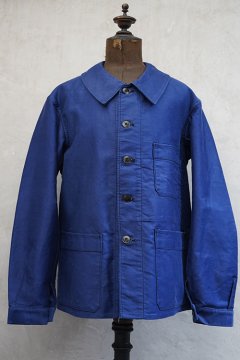 1940's blue moleskin work jacket 