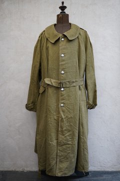 1940's M35 linen motorcycle coat size2 dead stock