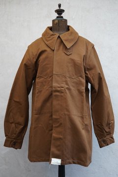 mid 20th c. SNCF brown work jacket dead stock