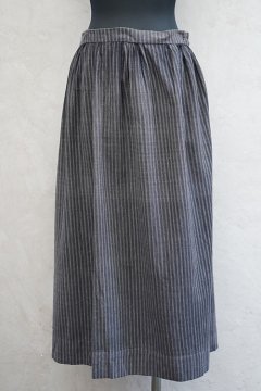 ~1930's gray striped skirt