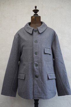 cir.1950's gray wool work jacket dead stock