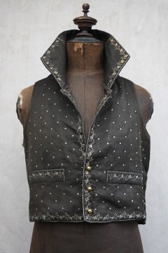 19th c. metal embroidered gilet