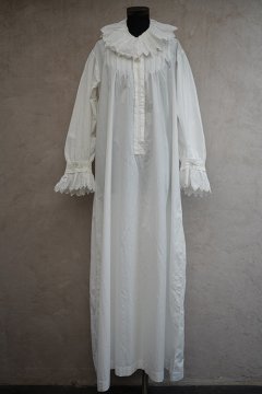 ~early 20th c. white long dress