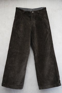 1940's brown corduroy work trousers NOS