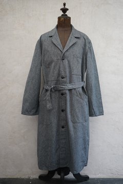 cir.1940's-1950's salt&pepper cotton atelier coat 