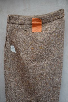 1930's-1940's brown mix wool trousers