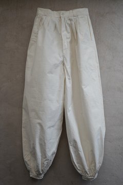 ~1940's white cotton zouave pants