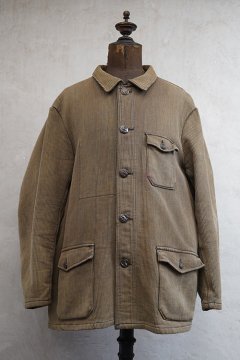 mid 20th c. brown pique hunting jacket