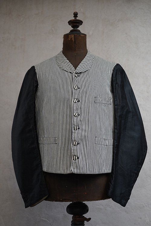 約38〜39cm1930's French servant jacket サーヴァントジャケット