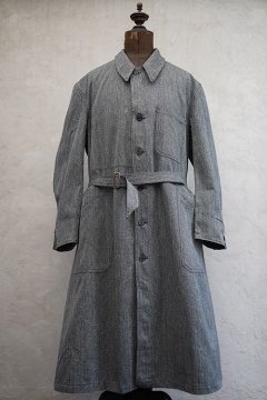 1950's salt&pepper cotton atelier coat NOS