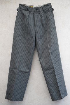 1940's striped cotton trousers NOS