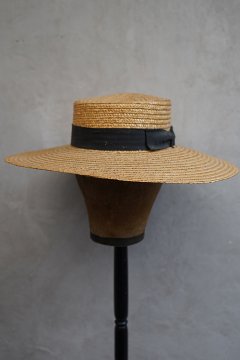 ~mid 20th c. womens straw hat